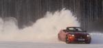 Jaguar XKR-S Convertible on Ice Drives in Finland 2012 года